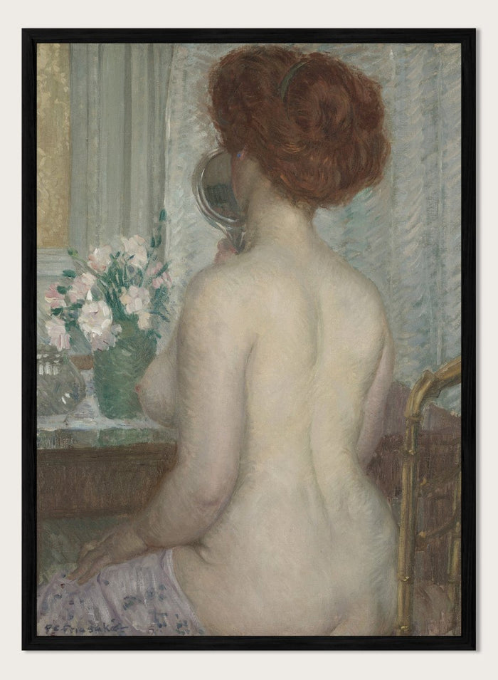 “Woman at a Dressing Table” Art Print_Sugar & Canvas_Frederick Carl Frieseke