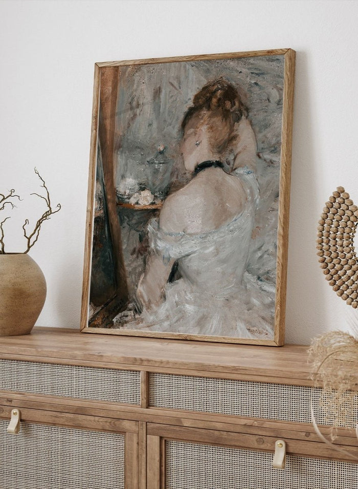 "Woman at Her Toilette" Art Print_Sugar & Canvas_Berthe Morisot