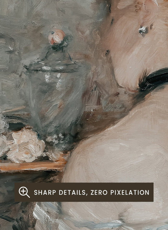 "Woman at Her Toilette" Art Print_Sugar & Canvas_Berthe Morisot