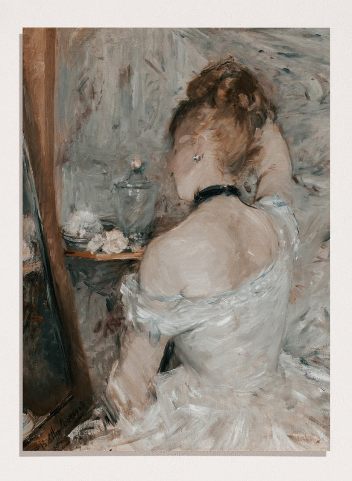 "Woman at Her Toilette" Art Print_Sugar & Canvas_Berthe Morisot
