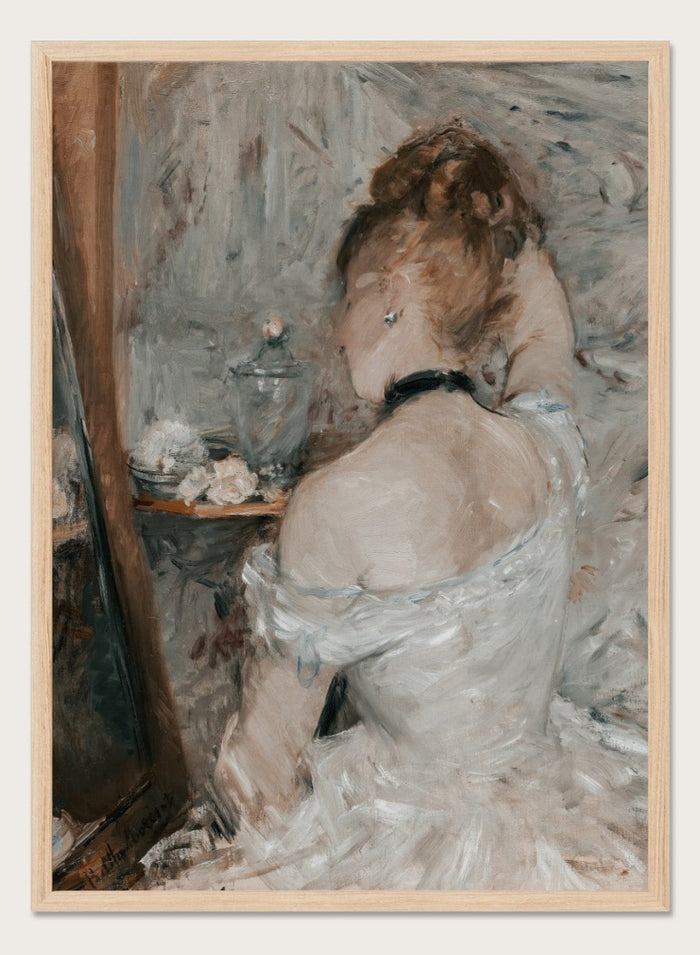 "Woman at Her Toilette" Art Print_Sugar & Canvas_Berthe Morisot