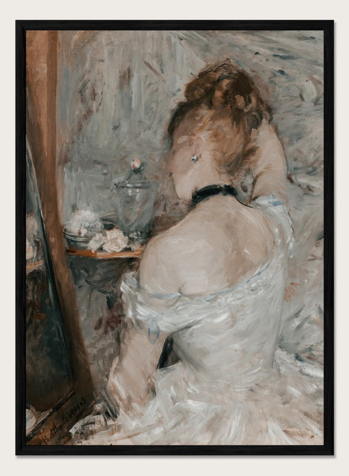 "Woman at Her Toilette" Art Print_Sugar & Canvas_Berthe Morisot