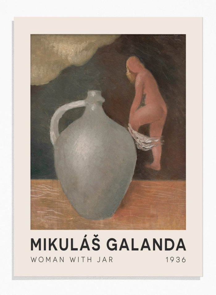 “Woman with Jar” Art Print