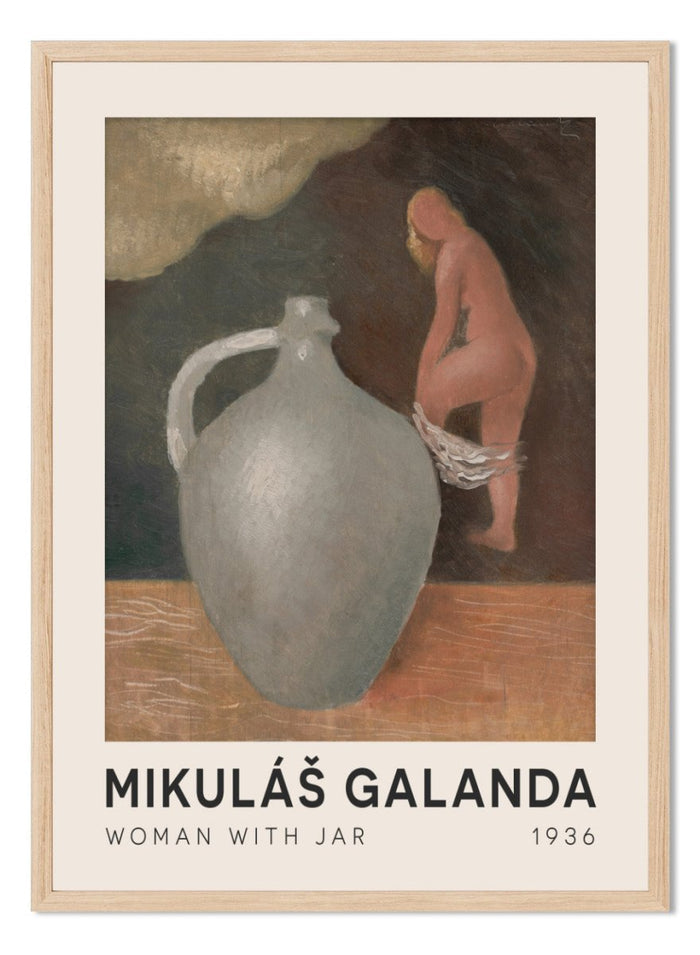 “Woman with Jar” Art Print