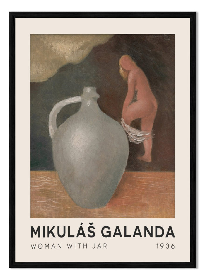 “Woman with Jar” Art Print