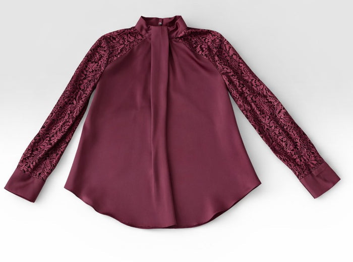 Worthington Preowned great condition Size S wine Blouse