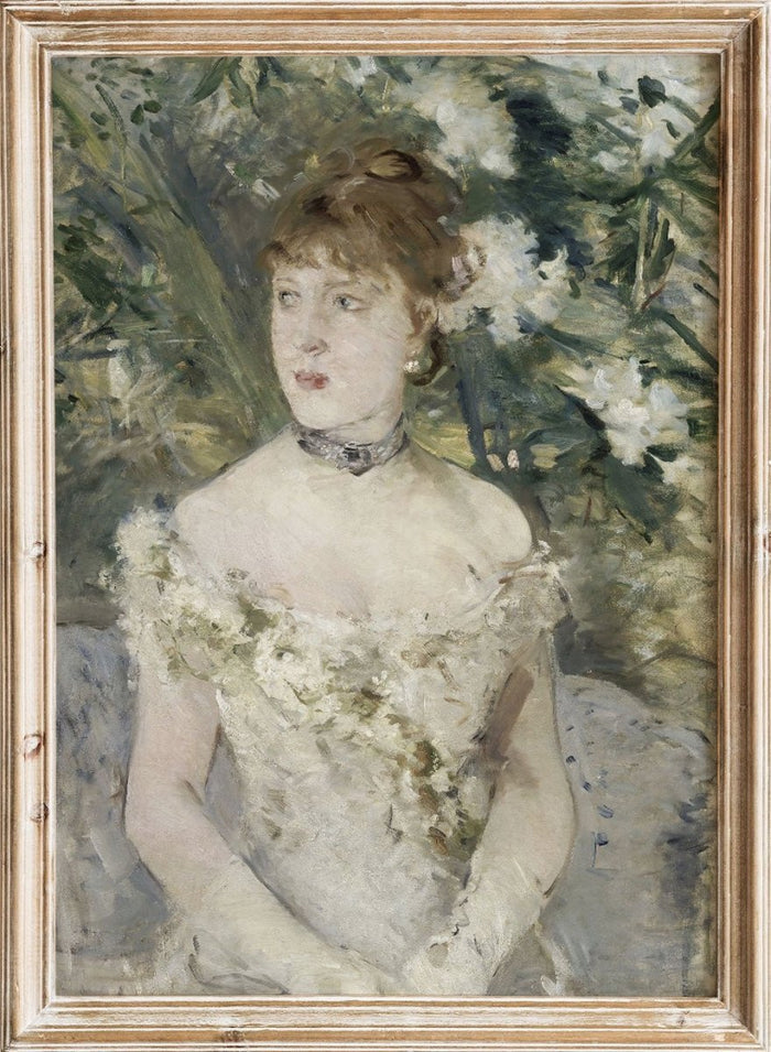 "Young Girl in a Ball Gown" Art Print_Sugar & Canvas_Berthe Morisot
