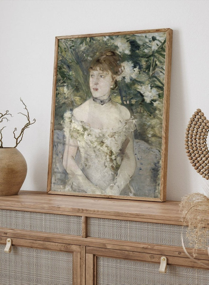 "Young Girl in a Ball Gown" Art Print_Sugar & Canvas_Berthe Morisot