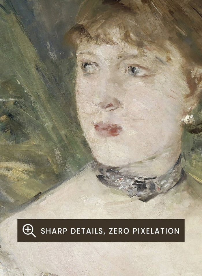 "Young Girl in a Ball Gown" Art Print_Sugar & Canvas_Berthe Morisot