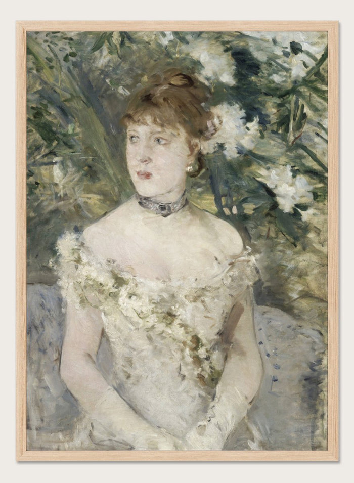 "Young Girl in a Ball Gown" Art Print_Sugar & Canvas_Berthe Morisot