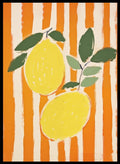 'Zest & Stripe' Aesthetic Art Print_Sugar & Canvas_Sugar & Canvas